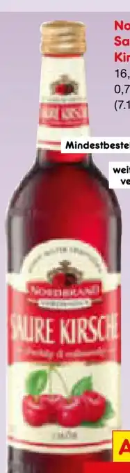 Netto Marken-Discount Nordbrand Nordhausen Saure Kirsche Angebot