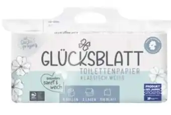 Edeka Glücksblatt Toilettenpapier Angebot