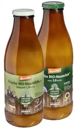 Edeka Unsere Heimat echt & gut Frische Bio Heumilch Angebot
