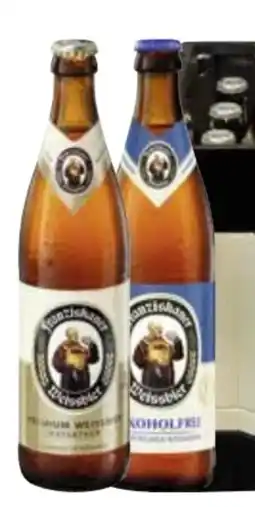 Edeka Franziskaner Weissbier Naturtrüb Angebot