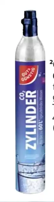 Edeka Gut & Günstig CO2-Zylinder Angebot