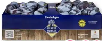 Scheck-in-Center Unsere Heimat Zwetschgen Angebot