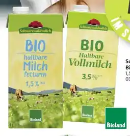 Edeka Schwarzwaldmilch Haltbare Bio-Milch Angebot