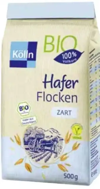 Edeka Kölln Bio-Haferflocken Zart Vegan Angebot