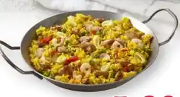 Scheck-in-Center Paella Angebot