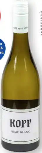 Scheck-in-Center Weingut Kopp Fumé Blanc Angebot