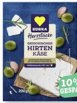 Scheck-in-Center Edeka Herzstücke Hirtenkäse Angebot