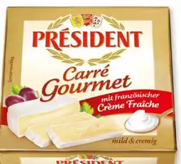 Scheck-in-Center Président Carré Gourmet Angebot
