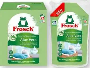 Scheck-in-Center Frosch Aloe Vera Sensitiv-Waschmittel Angebot