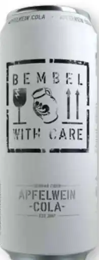 Scheck-in-Center Kelterei Krämer Bembel with Care Apfelwein + Cola Angebot