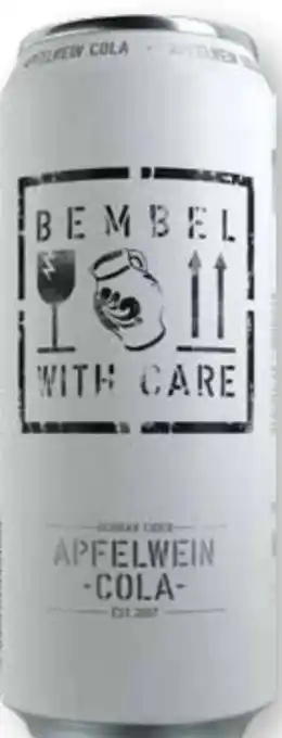 Scheck-in-Center Kelterei Krämer Bembel with Care Apfelwein + Cola Angebot