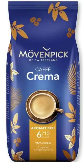 Scheck-in-Center Mövenpick Caffè Crema Angebot