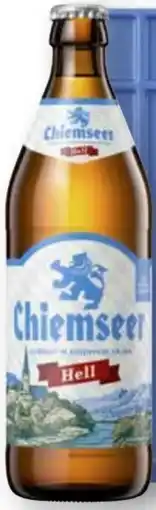 Scheck-in-Center Chiemgauer Brauhaus Chiemseer Hell Angebot