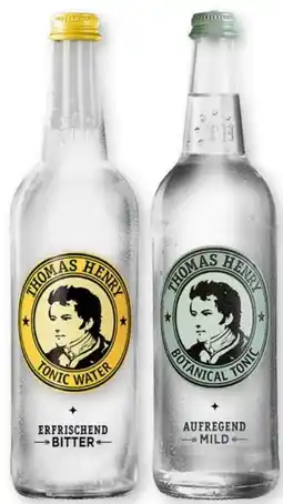 Scheck-in-Center Thomas Henry Tonic Water Angebot
