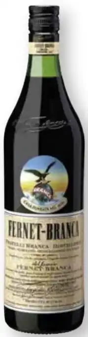 Scheck-in-Center Fratelli Branca Distillerie Fernet Kräuterbitter Angebot