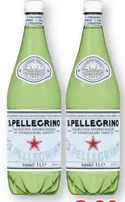 Scheck-in-Center San Pellegrino Mineralwasser Angebot