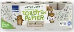 Scheck-in-Center Edeka Naturliebe Recycling Toilettenpapier Angebot
