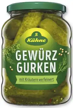 Scheck-in-Center Kühne Gewürzgurken Angebot