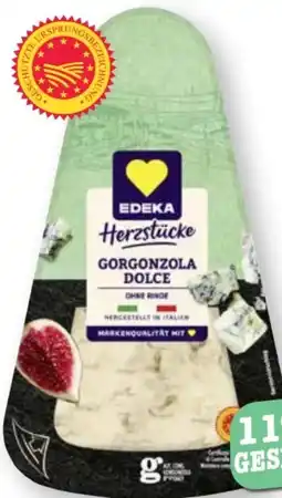 Scheck-in-Center Edeka Herzstücke Gorgonzola Dolce Angebot