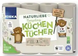 Scheck-in-Center Edeka Naturliebe Küchentücher Recycling Angebot
