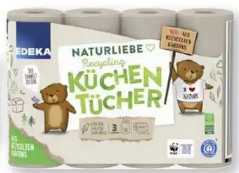 Scheck-in-Center Edeka Naturliebe Küchentücher Recycling Angebot