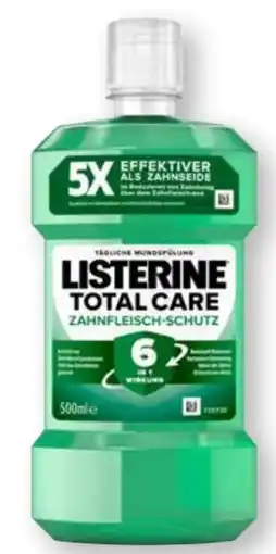 Scheck-in-Center Listerine Zahnfleisch-Schutz Total Care Angebot