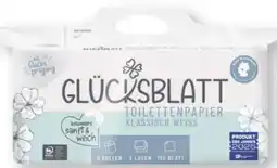 Scheck-in-Center Glücksblatt Toilettenpapier Angebot