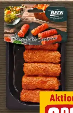 REWE Beck Spanferkel Cevapcici Angebot
