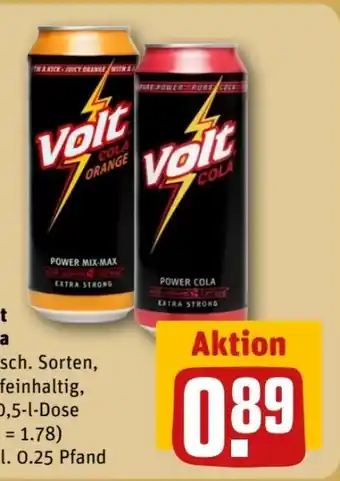 REWE Center Volt Cola Angebot