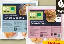 REWE Center Premium Bio Backwaren Selfies Dinkelblüten Angebot