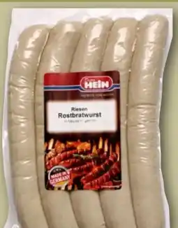 REWE Peter Hein Riesen-Rostbratwurst Angebot