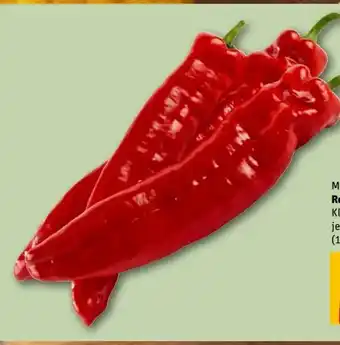 REWE Center Roter Spitzpaprika Angebot