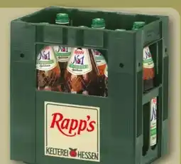 REWE Rapp's Kelterei NO.1 Speyerling Apfelwein Angebot