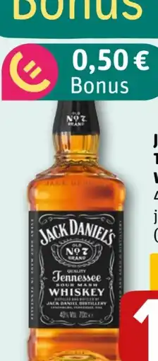 REWE Jack Daniel's Old Tennessee Whiskey N7 Angebot