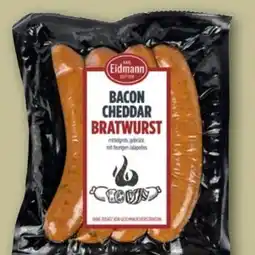 REWE Eidmann Bacon Cheddar Bratwurst Angebot