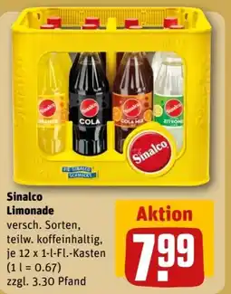 REWE Center Sinalco Cola Angebot
