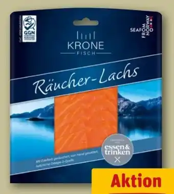 REWE Krone Fisch Räucher-Lachs Angebot