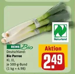 REWE Center Rewe Bio Porree Angebot