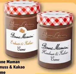 REWE Bonne Maman Erdnuss & Kakao Creme Angebot