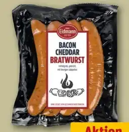 REWE Center Eidmann Bacon Cheddar Bratwurst Angebot