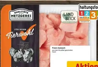 REWE Center Metzgerei Wilhelm Brandenburg Puten-Gulasch Angebot