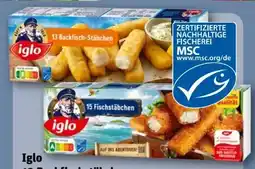 REWE Iglo 13 Backfischstäbchen Angebot