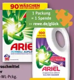 REWE Ariel Vollwaschmittel Pulver Angebot
