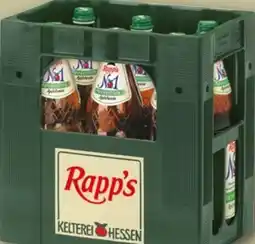 REWE Center Rapp's Kelterei NO.1 Speyerling Apfelwein Angebot