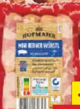 Netto Marken-Discount Hofmaier Mini Berner Würstl Angebot