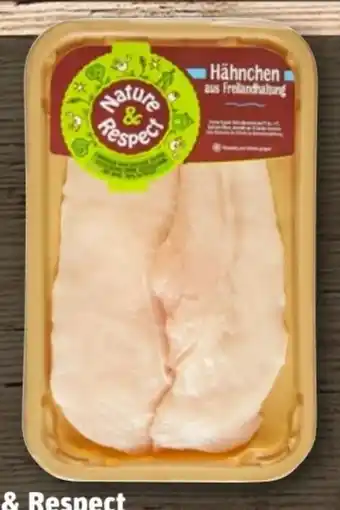 REWE Nature & Respect Freiland Hähnchen Minutenschnitzel Angebot