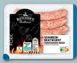 REWE Butcher’s Barbecue Schinken-Bratwurst Angebot