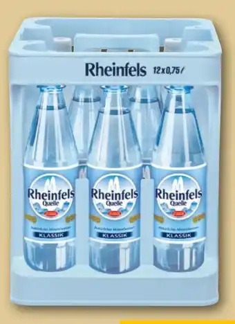 REWE Rheinfels Quelle Mineralwasser Angebot