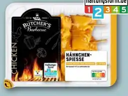 REWE Butcher’s Barbecue Hähnchen-Spieße Angebot