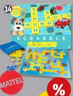 PENNY Mattel Games Gesellschaftsspiel Scrabble Junior Angebot